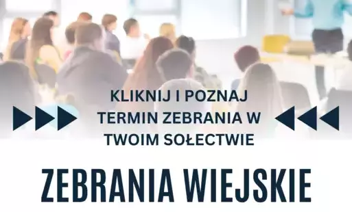 Zdjęcie do Zebrania wiejskie w marcu 2025