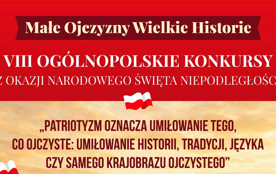 Ogólnopolski Konkurs z okazji Narodowego Święta Niepodległości